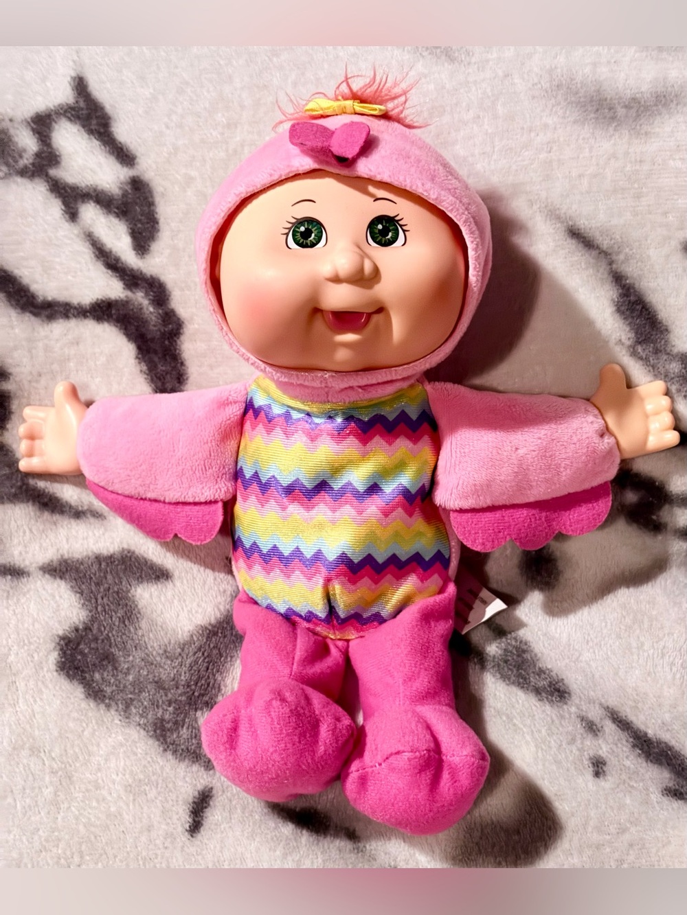 2020 Cabbage Patch Kids “Cici” the Flamingo 9” Doll- Rainbow Garden Party Cuties